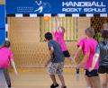 Bild: gud
Handballtraining und Turniere sowie der Schulsport gehören zum Konzept von "Handball rockt Schule".
