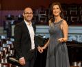 Bild: Petra Kellner/exb
Mezzosopranistin Nicole Glamsch und ihr Klavier-Partner Philipp Heiß
