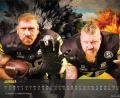 Bild: Amberg Mad Bulldogs 
Die Amberg Mad Bulldogs stellen einen Kalender2024 vor.