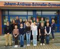 Bild: Susanne Wagner/exb
In einer Feedbackrunde am Gymnasium in Nabburg berichten Schüler über ihre Erfahrungen bei der .Begabten- und Interessiertenförderung.