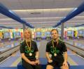 Bild: fpoz
Birgit Schampera und Benedikt Ronz vom SKC Hard sind Deutscher Tandem-Meister bei den Freizeit-Keglern.