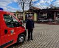 Bild: Thomas Dobler
Kreisbrandrat Christian Demleitner hatte bei den Löscharbeiten in Schwarzberg die Oberaufsicht.