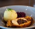 Bild: Jakob Graf
Der Gänsebraten muss nicht immer aus Fleisch sein, beweist Küchenchef Daniel Röhrig.