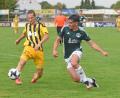 Bild: gb
Das Hinspiel verloren die Mitterteicher (grüne Trikots) gegen die U21 der SpVgg Bayreuth mit 1:2.