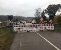 Bild: ihl
Der Bahnübergang Haindorf ist gesperrt. Gleise werden ausgetauscht. Das Gleiche erfolgt parallel in Untersteinbach.