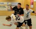 Bild: ham
Oliver Landgraf in Aktion: Die Herren der HSG Nabburg-Schwarzenfeld verbuchten gegen den HC Forchheim ein Remis.