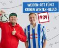 Bild: Gube, Marina
Im Gegensatz zum neuen Bezirksliga-Spitzenreiter spüren Faktenschecki und Tracer (der mit dem Schnauzbart) den Winter-Blues schon.
