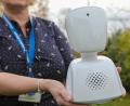 Bild: Wolfgang Steinbacher
So sieht ein "Schulroboter" aus. Eigentlich ist es ein Avatar, der ein länger erkranktes Kind im Klassenzimmer vertritt, den Unterricht dort mitverfolgt und live zum Patienten überträgt. Der kann den Roboter über ein Tablet steuern.