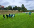 Archivbild: TSV Neualbenreuth/exb
Immer mehr Kinder fangen beim TSV Neualbenreuth das Fußballspielen an. Hier eine Station beim Ferienprogramm mit Vorsitzendem Daniel Grillmeier.