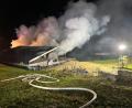 Bild: Kreisbrandinspektion Amberg-Sulzbach
In Ensdorf hat ein Gartenhaus gebrannt, weshalb zahlreiche Feuerwehr-Einsatzkräfte ausrückten.