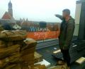Bild: Thomas Kosarew
Das ist es, worauf sich Sebastian Apfel freut – von der Skybar auf dem Dach der Drei Höfe aus über Ambergs Altstadt blicken.
