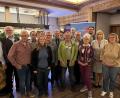 Bild: Andreas Royer
Die geehrten Verdi-Mitglieder bei der Feierstunde des Ortsvereins Sulzbach-Rosenberg mit Gewerkschaftssekretärin Kathrin Birner (Vierte von links), DGB-Regionsgeschäftsführer Oberpfalz Christian Dietl (Fünfter von rechts) und Verdi-Ortsvereinsvorsitzender Stefan Dietl (Dritter von rechts) als Gratulanten.