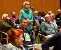 Bild: Petra Hartl
Bei der Bürgerversammlung der Stadt Amberg im ACC trugen die Antragsteller ihre Anregungen vor. Am Mikrofon: Eva Maria Fleischmann.
