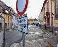 Bild: Stephan Huber
Der Paulanerplatz in Amberg, wird dieser Tage wieder für den Verkehr freigegeben.