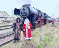 Bild: pßl
Dieser Dampfzug fahrt am 9. Dezember nach Regensburg. Mit an Bord werden auch der Nikolaus und der Krampus sein.