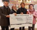 Bild: mfh
Eine 10.000-Euro-Spende erhielt die Ökumenische Sozialstation vom Rosenberger Elisabethenverein. Von links Günter Koller (Vorsitzender Elisabethenverein), Katharina Morgenstein (Tagespflege der Sozialstation), Birgit Singer-Grimm (Geschäftsführerin der Sozialstation) und Brigitte Heller (stellvertretende Vorsitzende Elisabethenverein).