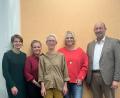 Bild: Michaela Peter/exb
Von links: Tonia Auer, Annika Wawersig, Brigitta Schöner, Susanne Hahn, Michael Bader.