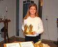 Bild: jr
Die elfjährige Louisa Grillmeier ist voller Vorfreude auf ihre Einsätze als Mitterteicher Christkind.