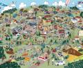 Bild: PuzzleYou/Illustration Stefania Santoro
"Weiden wimmelt" in der Gesamtansicht. Als Puzzle ist es nun in zwei neuen Formaten erhältlich.