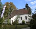 Bild: wku
Die Gustav-Adolf-Gedächtniskirche in Hirschau war Ziel von Einbrechern. Sie scheiterten an der Eingangstür.