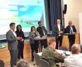 Bild: Portner
Bei der Bürgerversammlung in Oberviechtach standen neben Bürgermeister Rudolf Teplitzky (ab links) auch die Bundestagsabgeordneten Martina Englhardt-Kopf und Marianne Schieder, Landrat Thomas Ebeling sowie die Landtagsabgeordneten Alexander Flierl und Martin Scharf Rede und Antwort.