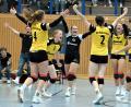 Bild: Hubert Ziegler
Riesenjubel bei den Volleyball-Damen des SV Hahnbach nach dem 3:0-Sieg gegen den TSV Eiselfing.