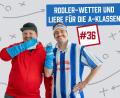 Bild: Gube, Marina
Zieht euch an, es wird kalt: Faktenschecki und Tracer (der mit dem Schnauzer) sprechen in der neuen Folge über vier heiße Spiele und zeigen endlich mal Liebe für die A-Klassen.