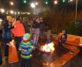 Bild: hme
Offenes Feuer darf bei einer Weihnachtsfeier im Freien nicht fehlen.