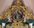 Bild: le
Das wertvolle Akanthusschnitzwerk, der Meister ist unbekannt, mit Bild des Kirchenpatrons St. Nikolaus erstrahlt nach erfolgter Innensanierung der Kirche.
