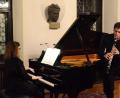Bild: Kunz
Thorsten Johanns und Diana Ketler beim Kammermusikabend im Alten Rathaus.