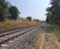 Archivbild: Lowak
Die Bahnstrecke zwischen Schweinmühle und Pleisdorf wird nach jetzigem Kenntnisstand bis zu 150 Meter von der Bestandstrasse abweichen.