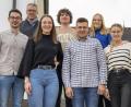 Bild: Stadt Tirschenreuth/exb
Sebastian Wiedemann und Franz Stahl (von links) mit dem neu gewählten Vorstand des Jugendrates Lena Mayerhöfer, Simon Häring, Lukas Üblacker, Verena Müller und Julia Burkhard.