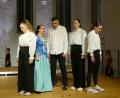 Bild: Marchl/exb
Die Oberstufenschüler des Johann-Andreas-Schmeller Gymnasiums in Nabburg inszenieren ein Literaturtheater nach Friedrich Schiller mit Erfolg.