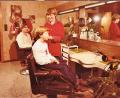 Bild: Archiv Merkl/exb
Rückblende ins Jahr 1980: Michael und Gerlinde Merkl schneiden jungen Kunden die Haare.