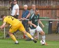 Archivbild: Gebert
Der SV Mitterteich gewann am Samstag bei der SpVgg Bayreuth II mit 3:2. Marco Kießling (rechts, Szene aus dem Hinspiel) verwandelte einen Handelfmeter zum zwischenzeitlichen 2:1 für die Stiftländer.