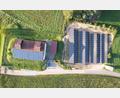 Bild: Zweckverband Nord-Ost-Gruppe/exb
Die PV-Anlage in Erzhäuser wird sich dank der EFRE-Förderung schnell amortisieren, da der erzeugte Strom in der Aufbereitungsanlage verwendet wird.