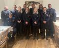 Bild: Katharina Schöner/exb
Ehrungen und Neuwahlen standen bei der Feuerwehr Griesbach an.