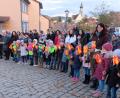 Bild: le
Der evangelische Kindergarten in Floß feiert den Martinstag.