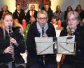 Bild: rgr
Kristina Stauber (von links), Catharina Stoll-Graml und Johanna Rubenbauer spielen adventliche Lieder auf der Klarinette.