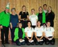 Bild: Welnhofer/exb
Präsident Michael Welnhofer (hinten von links) und AWO-Beisitzerin Juane Demleitner sind stolz auf ein engagiertes Helferteam: Lena Borowski, Sari Lenhardt, Simone Welnhofer, Nikolai und Stella Welnhofer, (vorne von links) 
Carola Zankl, Laura Saglik, Antonia Lang und Christine Grundler.