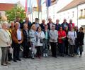 Bild:  Josef Götz/exb
Der Jahrgang 1948 der Volksschule Nabburg hat sich zu einem Klassentreffen in Nabburg getroffen.