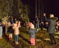Bild: bey
Die Kinder in Parkstein feiern das Martinsfest.
