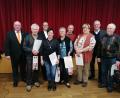 Bild: Koller/exb
Bei der Ehrung (von links): Kolpingvorsitzender Michael Koller und die Geehrten Michael Wittmann (60), Präses Stadtpfarrer Thomas Helm, Christine Hochholdinger (40), Angelika Veit (10), Roland Birkl (40), Gertrud Haas (40), Heinz Donhauser (30) und Karl Strobl (60).