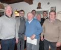 Bild: ban
Die Geehrten und Verantwortlichen der Kolpingfamilie Erbendorf Johannes Reger (von links), Kolpingvorsitzender Wenz Brenner, Hermann Meister, Karl-Heinz Barth, Johann Fütterer, Präses Martin Besold und Rolf Hanauer.