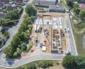 Archivbild: Thilo Hierstetter
Die Umsetzung von Großprojekten, wie etwa der Neubau von Kitas (im Bild die Eulenland-Baustelle an der Schießstätte) und Feuerwehrhäusern, Schulsanierungen oder Kanalbauprojekte, könnte für Kommunen mit der Unterstützung durch das "Bauamt auf Zeit" der BayernGrund GmbH möglich werden.