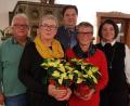 Bild: wwl
Nach erfolgter Ehrung (von links): AWO-Vorsitzender Erich Lobenhofer, Ingrid Kandziora, AWO-Kreisvorsitzender Christian Beyer, Christa Hahn und dritte Bürgermeisterin Claudia Kammerl.