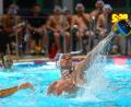 Archivbild: G. Büttner
Thomas Kick (rechts) wurde während der Woche Vater und fehlt daher im Heimspiel der Weidener Wasserballer gegen Frankfurt.