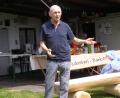Archivbild: pz
Karlheinz Hoyer (im Bild bei seinem 80. Geburtstag im Juni 2021) tritt von seinem Ehrenamt als Zweiter Bürgermeister zurück.