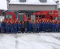Bild: Alexander Winter/exb
Die Teilnehmer des Wissenstest aus den Feuerwehren des Stadtgebiets Neunburg zusammen mit ihren Ausbildern und Prüfern.