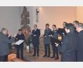 Bild: Kunz
Das Vokalensemble Hubert Velten singt in der Konradskirche in Weiden.